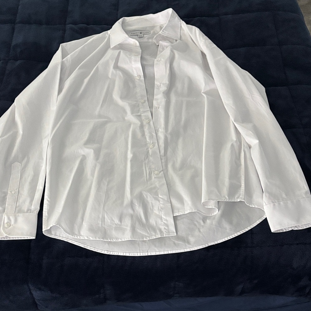 Beverly Hills Polo Club White Men's Dress Shirt